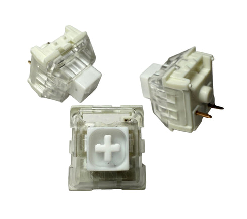 Interruptores Kailh BOX V2 White – Clicky – 30 unidades